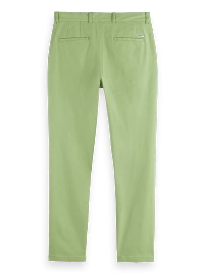 Stuart Washed Cotton-Blend Twill Chino