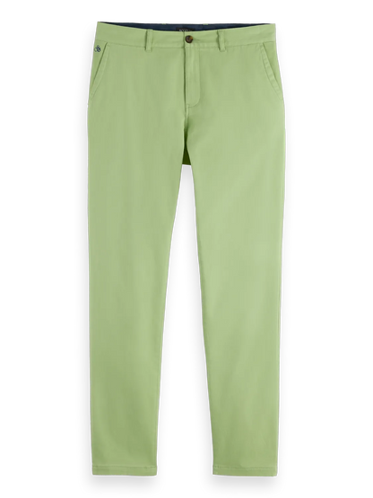 Stuart Washed Cotton-Blend Twill Chino