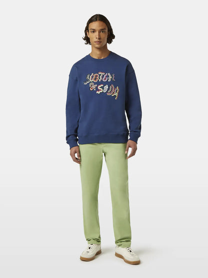 Stuart Washed Cotton-Blend Twill Chino