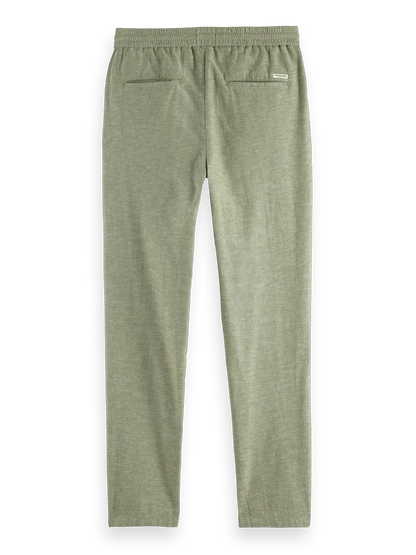 Warren Cotton-Linen Twill Jogger
