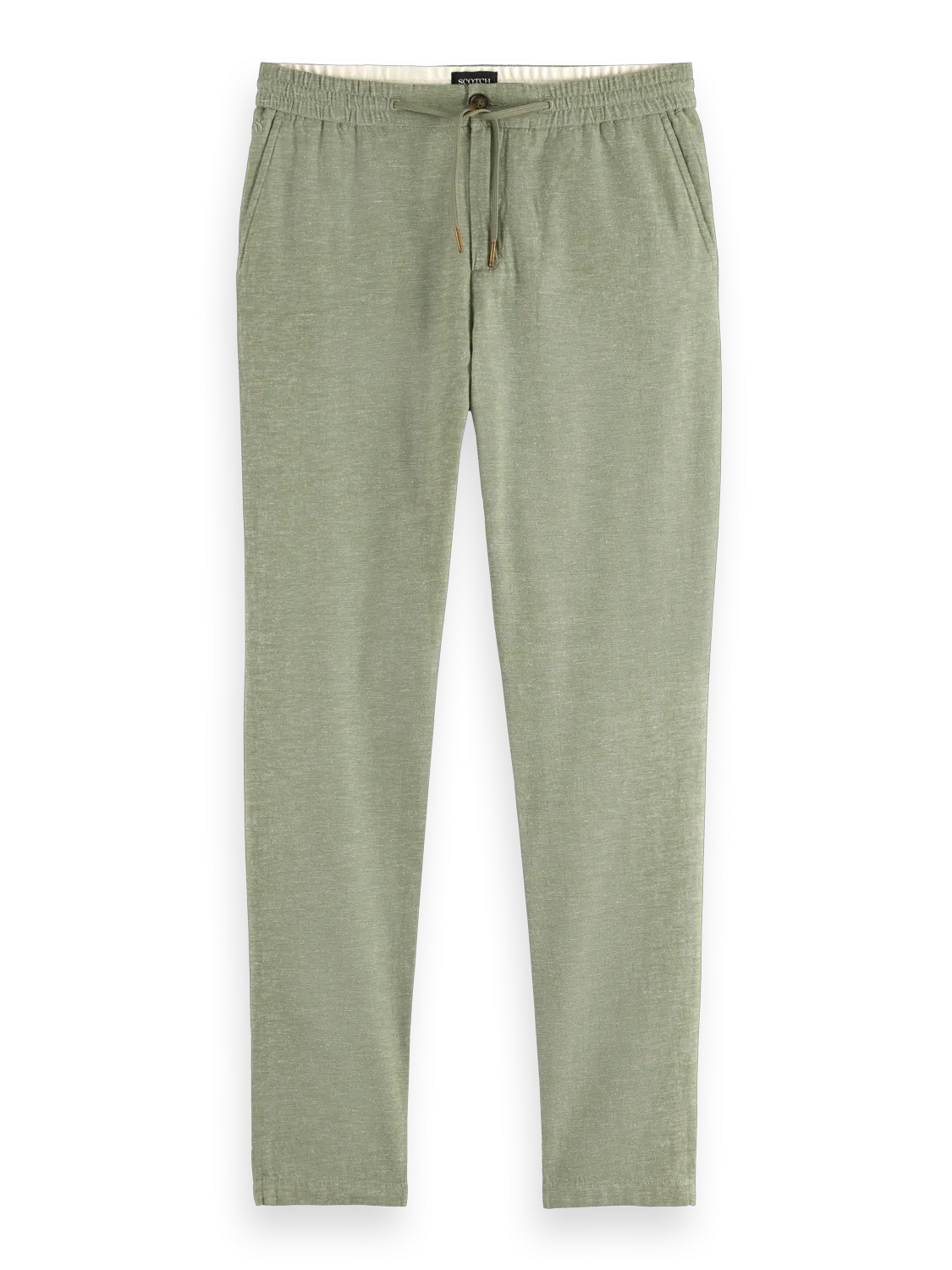 Warren Cotton-Linen Twill Jogger