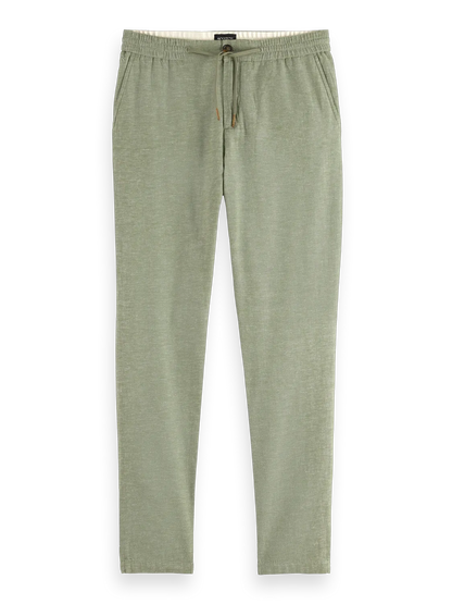 Warren Cotton-Linen Twill Jogger