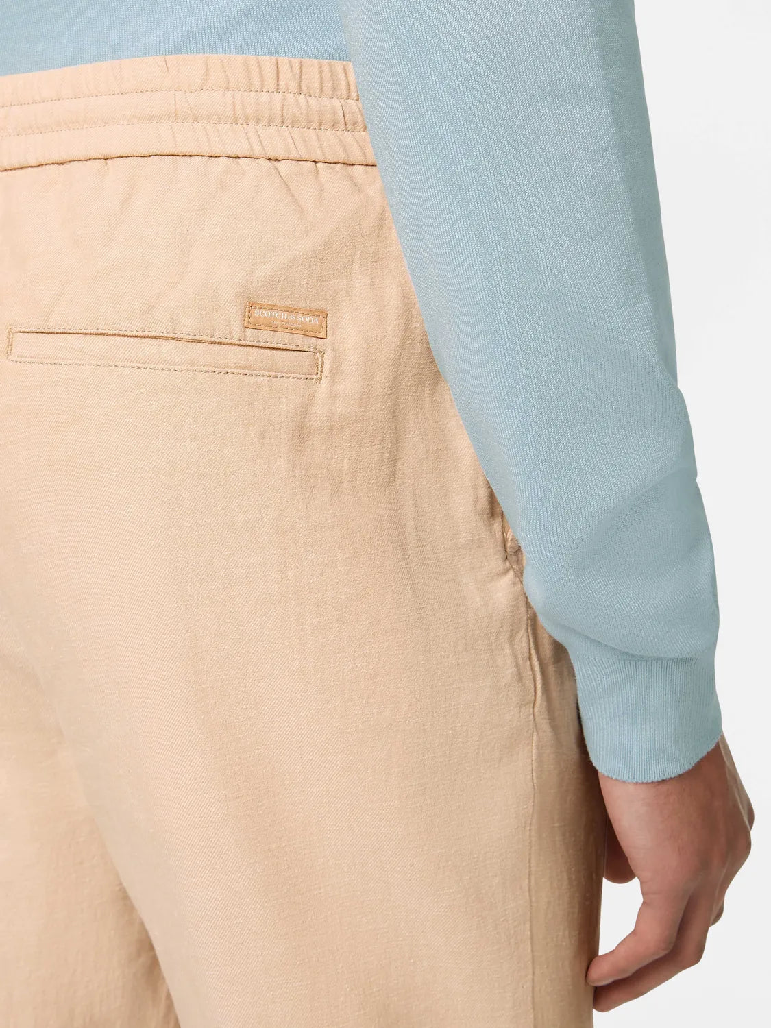 Warren Cotton-Linen Twill Jogger