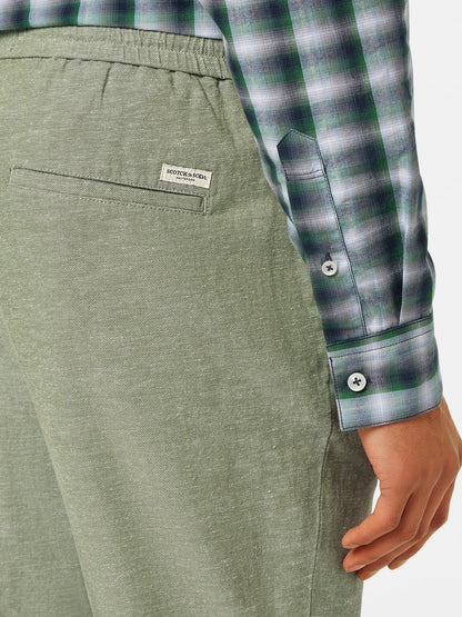 Warren Cotton-Linen Twill Jogger