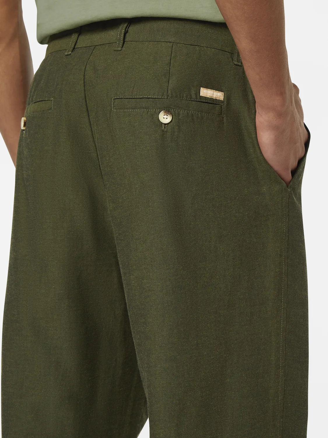 Otis Linen-Blend Chino