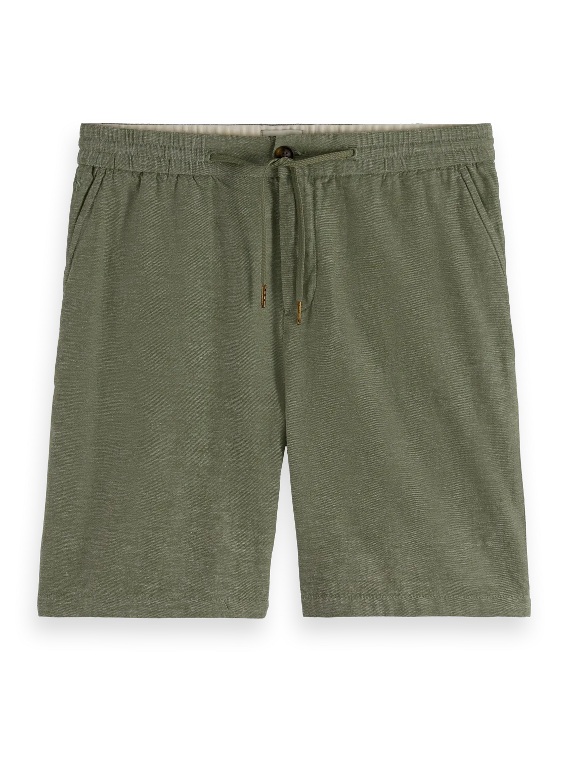 Fave Cotton-Linen Twill Bermuda