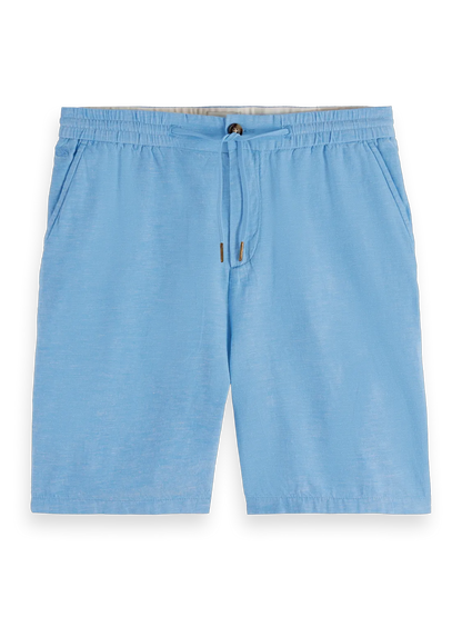 Fave Cotton-Linen Twill Bermuda