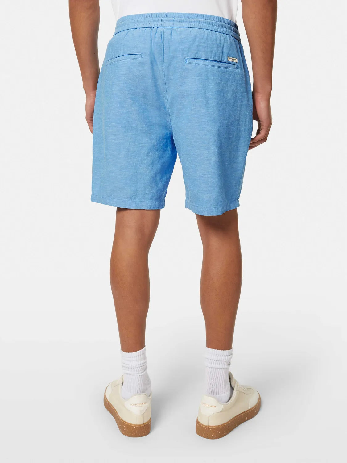Fave Cotton-Linen Twill Bermuda