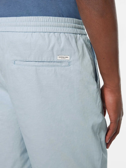 Fave Cotton-Linen Twill Bermuda
