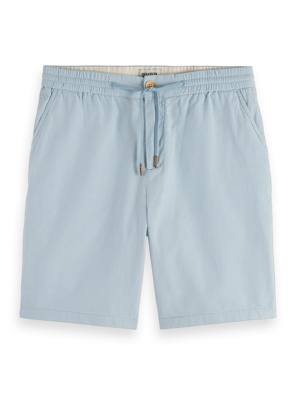 Fave Cotton-Linen Twill Bermuda