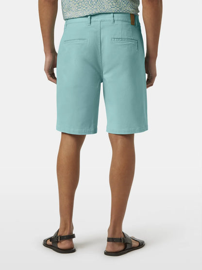 Stuart Washed Cotton-Blend Twill Chino Short