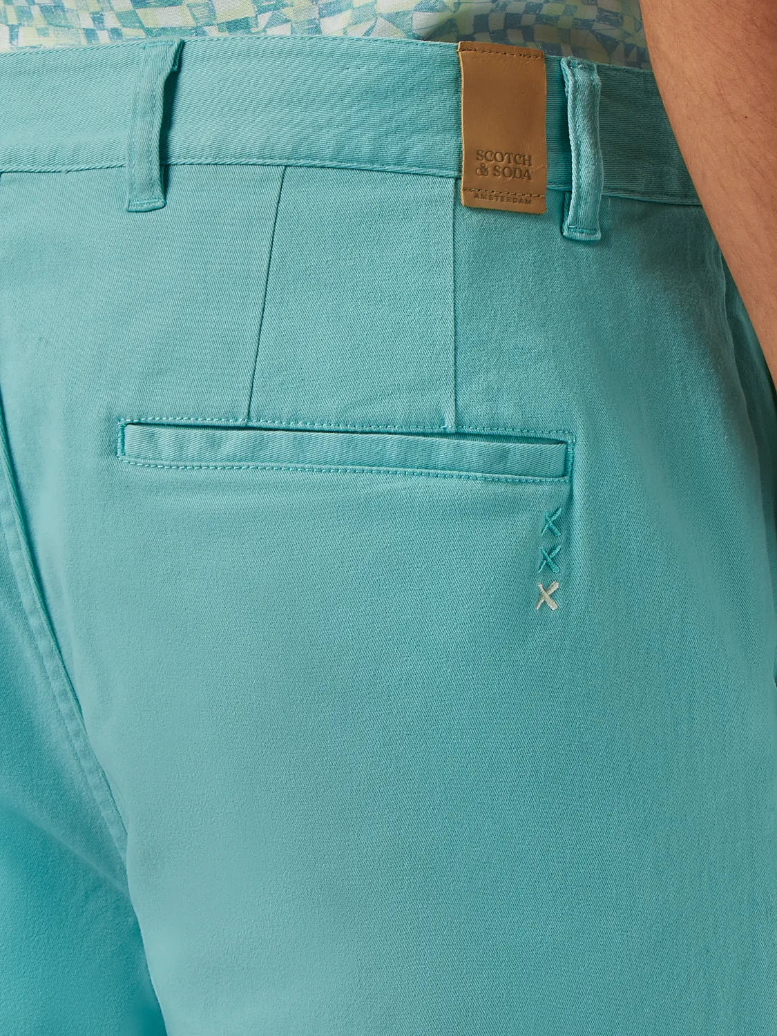 Stuart Washed Cotton-Blend Twill Chino Short