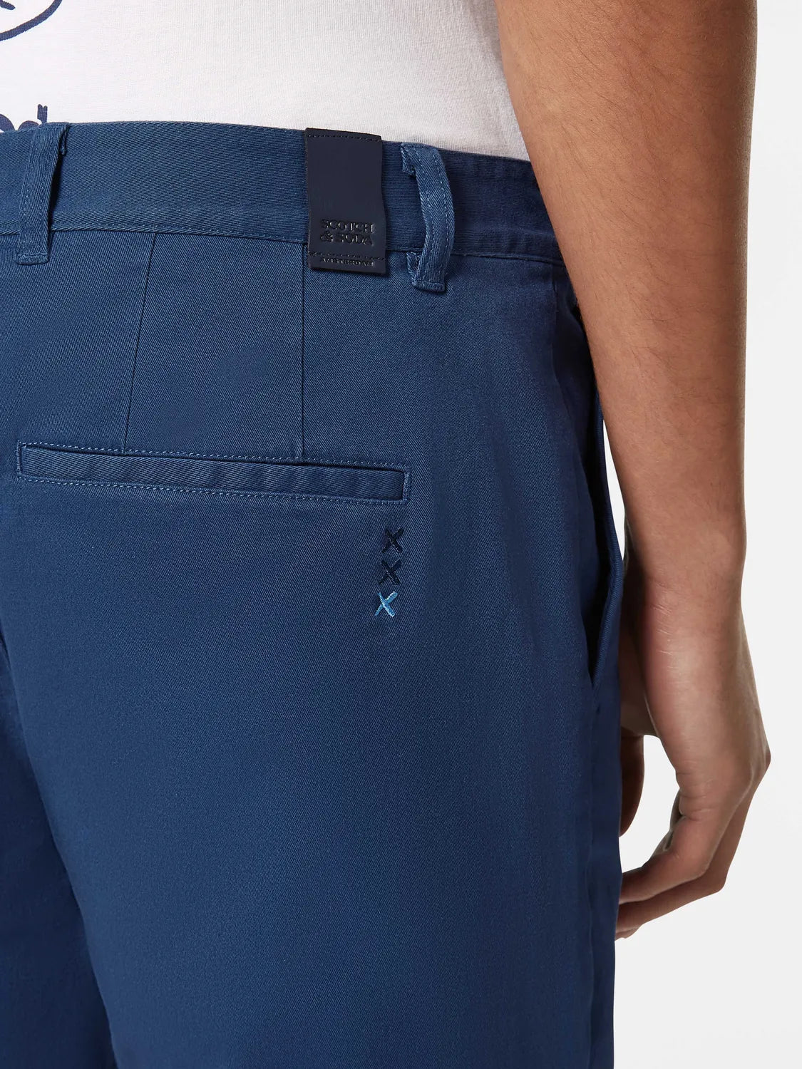 Stuart Washed Cotton-Blend Twill Chino Short