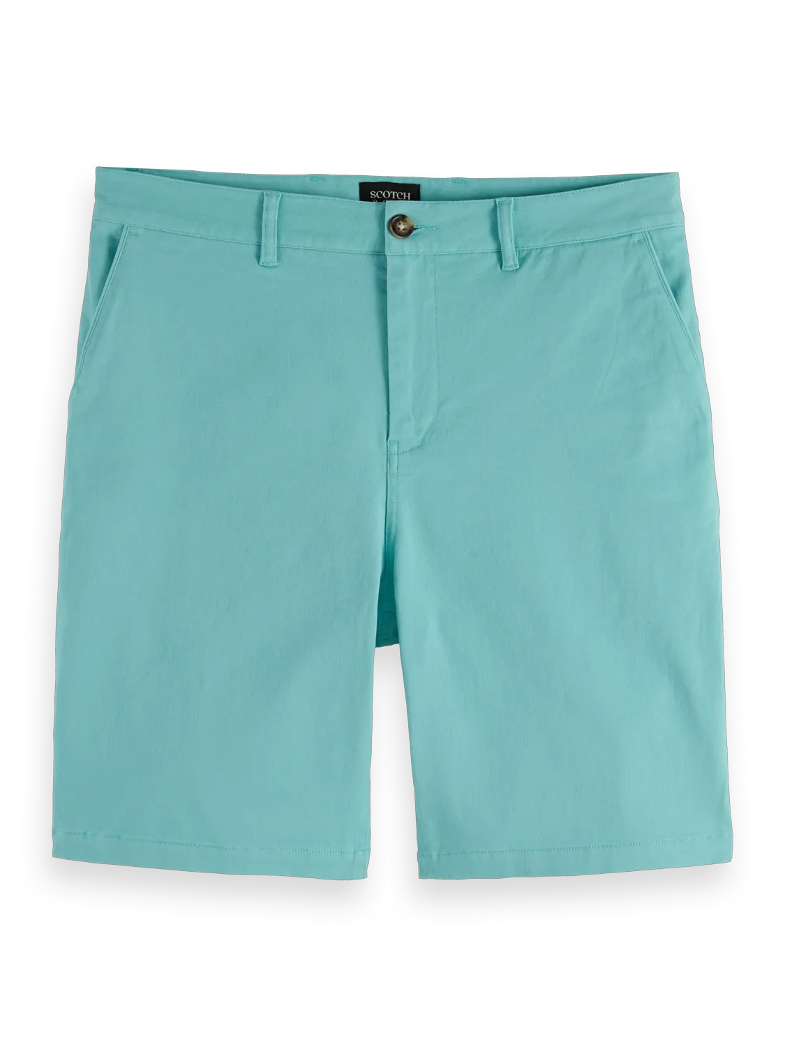 Stuart Washed Cotton-Blend Twill Chino Short