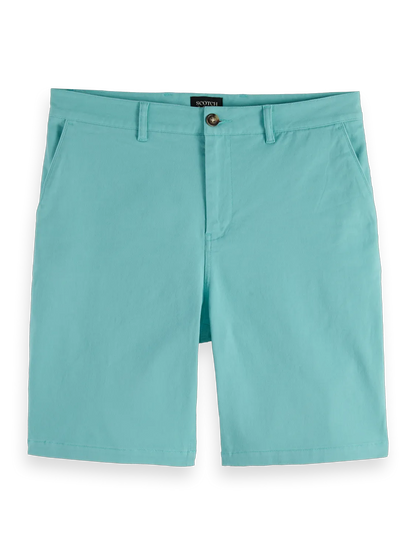 Stuart Washed Cotton-Blend Twill Chino Short