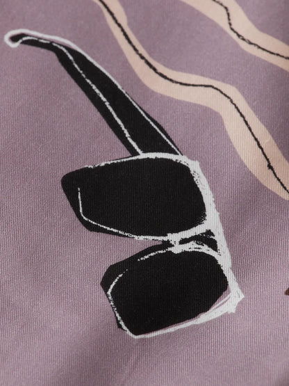 Fave Relaxed-Fit Printed Tencel Bermuda Short