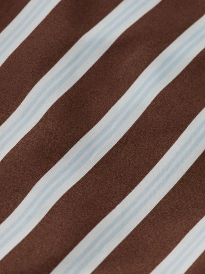 Fave Relaxed-Fit Striped Poplin Bermuda Short
