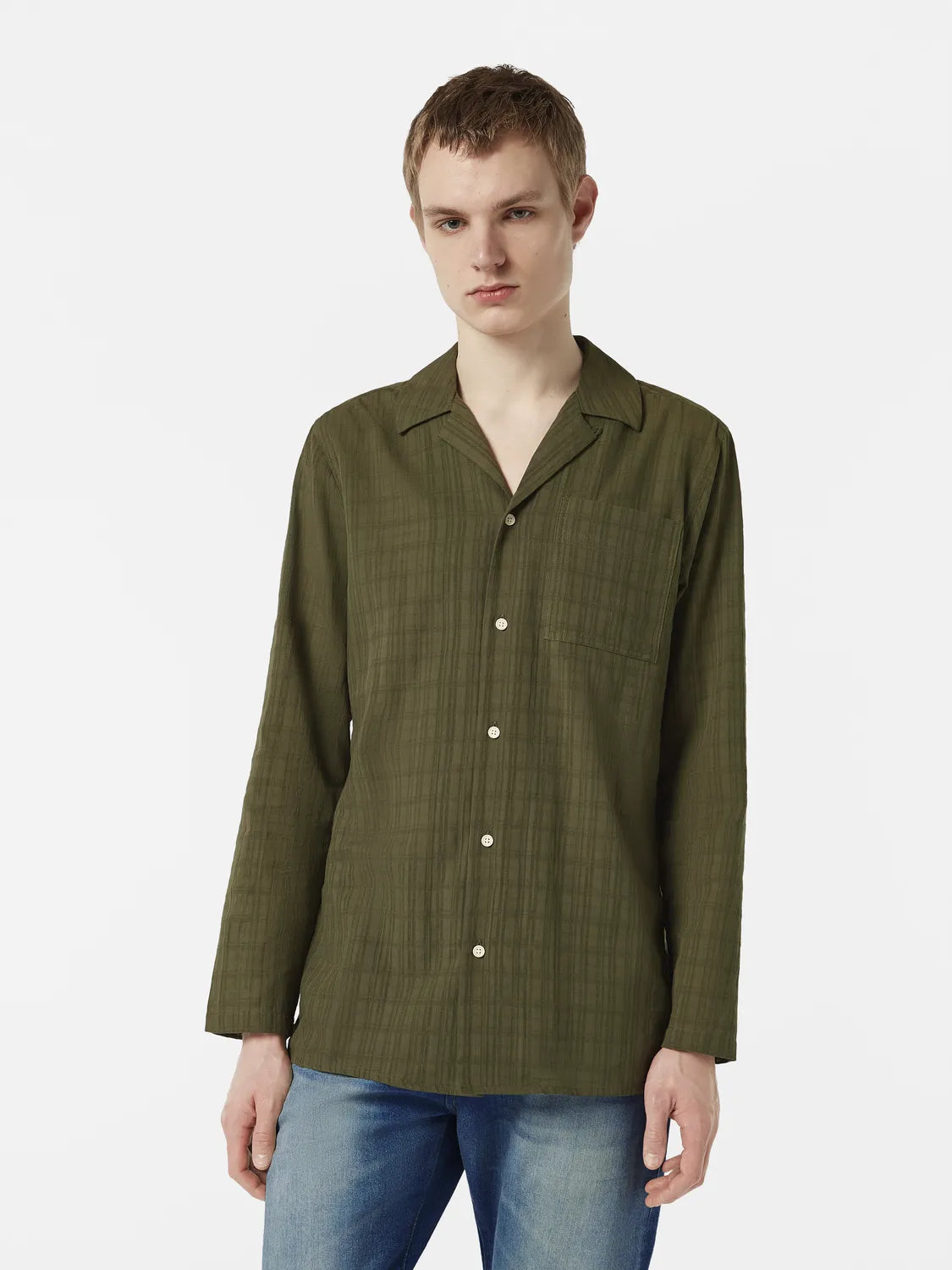 Cotton Voile Regular-Fit Shirt