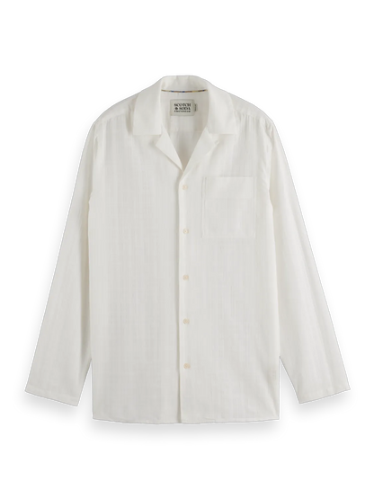 Regular-Fit Cotton Voile Shirt