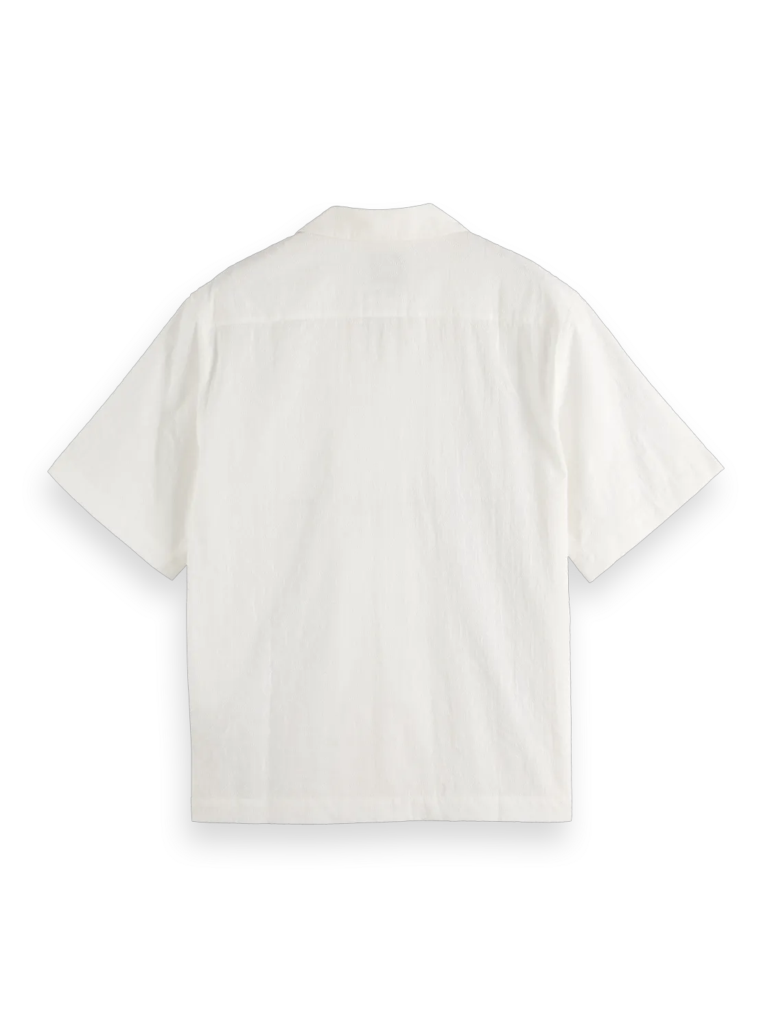 Embroidered Short Sleeve Relaxed-Fit Shirt