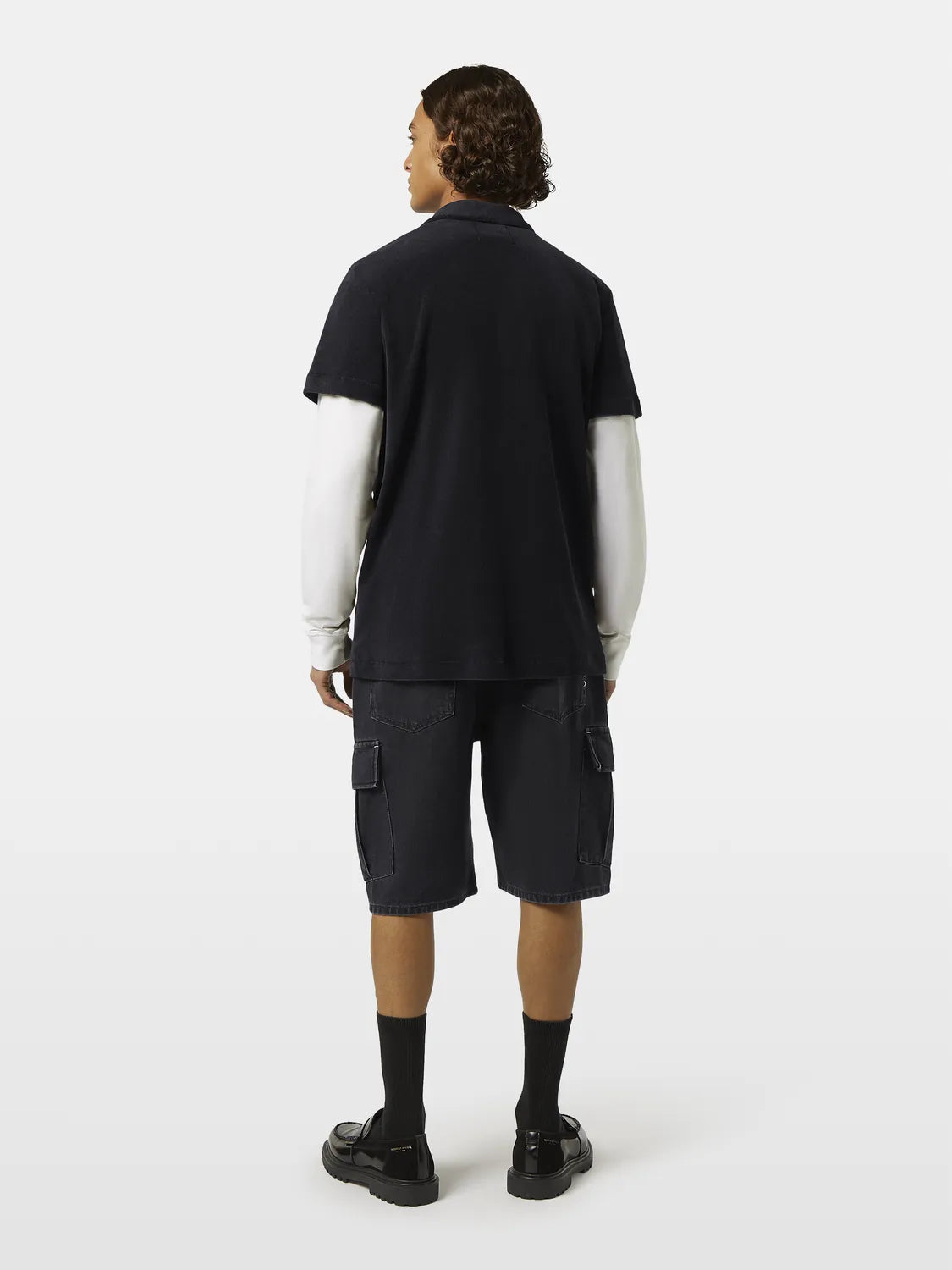 Short Sleeve Regular-Fit Terrycloth Shirt
