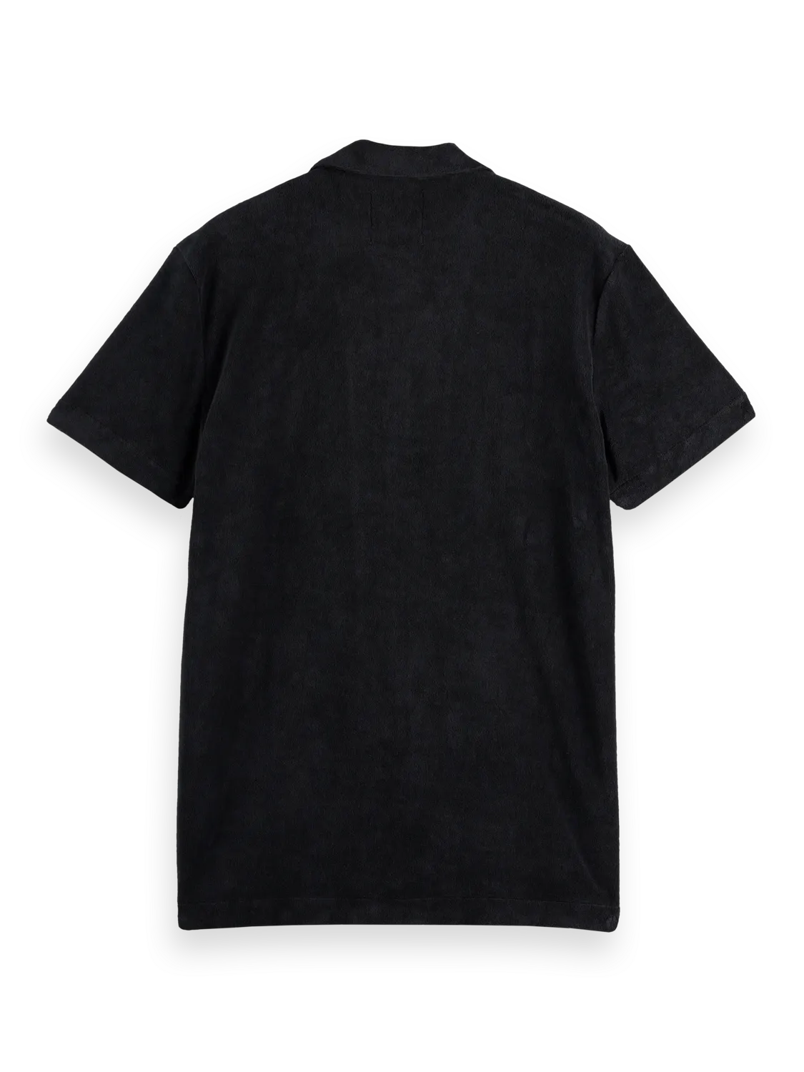Short Sleeve Regular-Fit Terrycloth Shirt