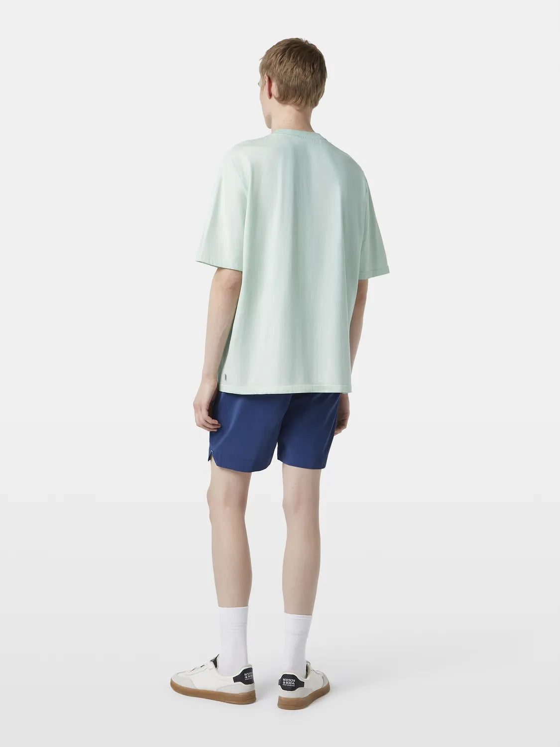Loose-Fit Garment-Dyed Graphic T-Shirt