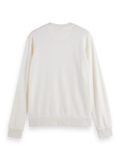 Regular-Fit Garment-Dyed Slub Sweatshirt