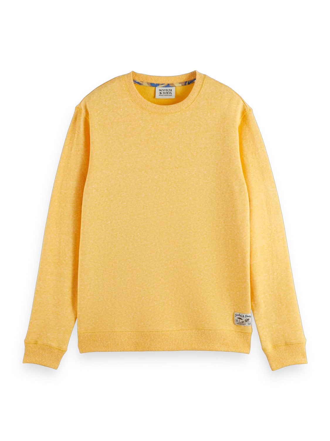 Regular-Fit Melange Sweatshirt