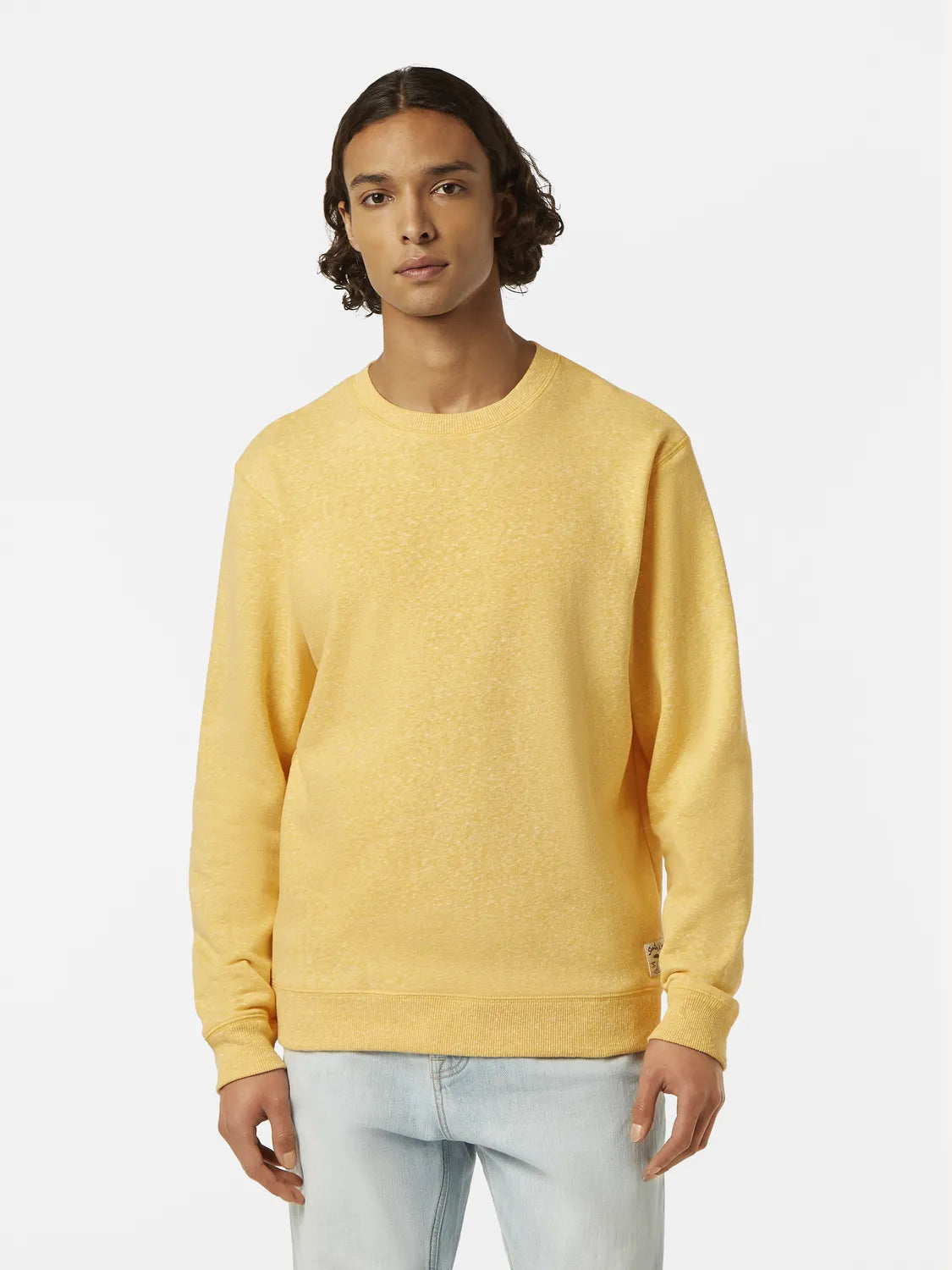 Regular-Fit Melange Sweatshirt