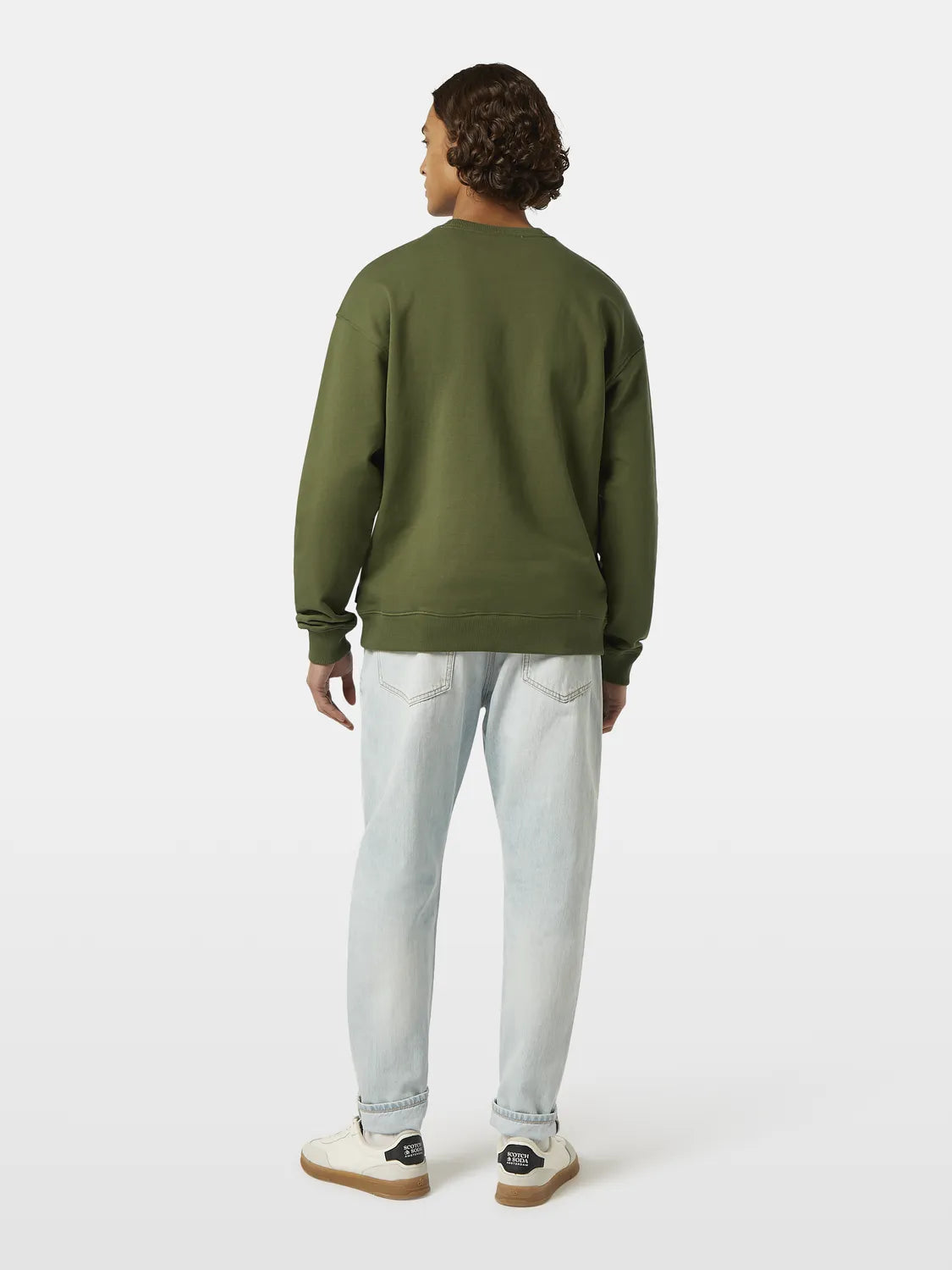 Relaxed-Fit Printed Artwork Sweatshirt