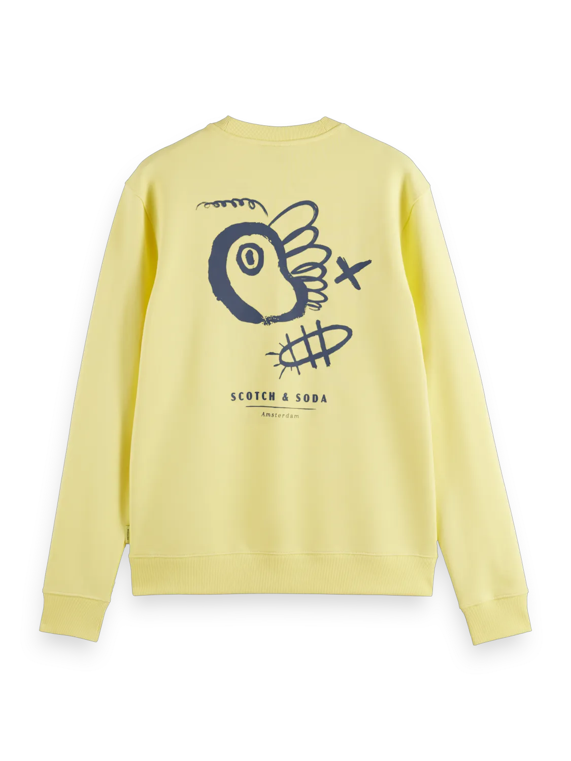 Regular Fit Printed Artwork Sweatshirt