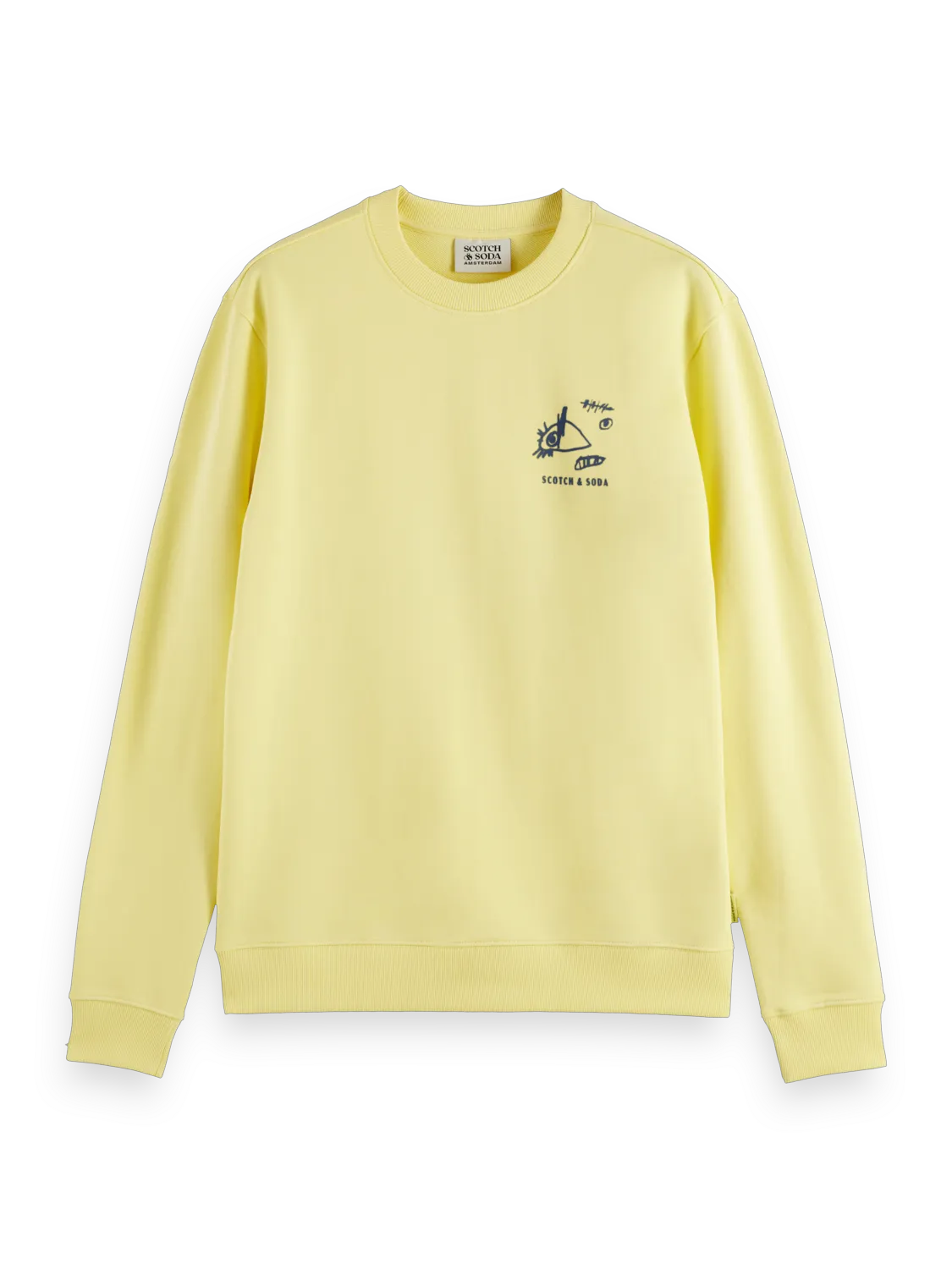 Regular Fit Printed Artwork Sweatshirt