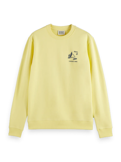 Regular Fit Printed Artwork Sweatshirt