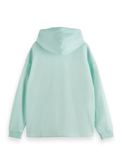 Loose Fit Garment-Dyed Hoodie