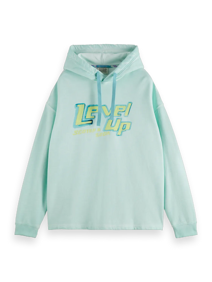 Loose Fit Garment-Dyed Hoodie