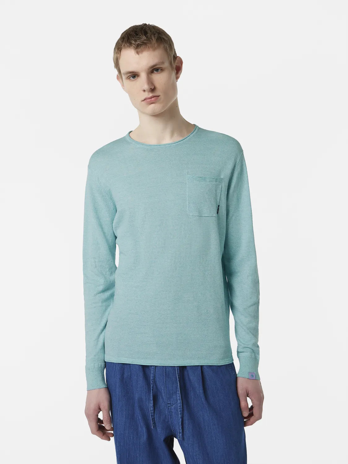 Linen-Blend Jumper