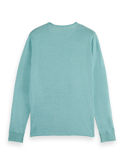 Linen-Blend Jumper