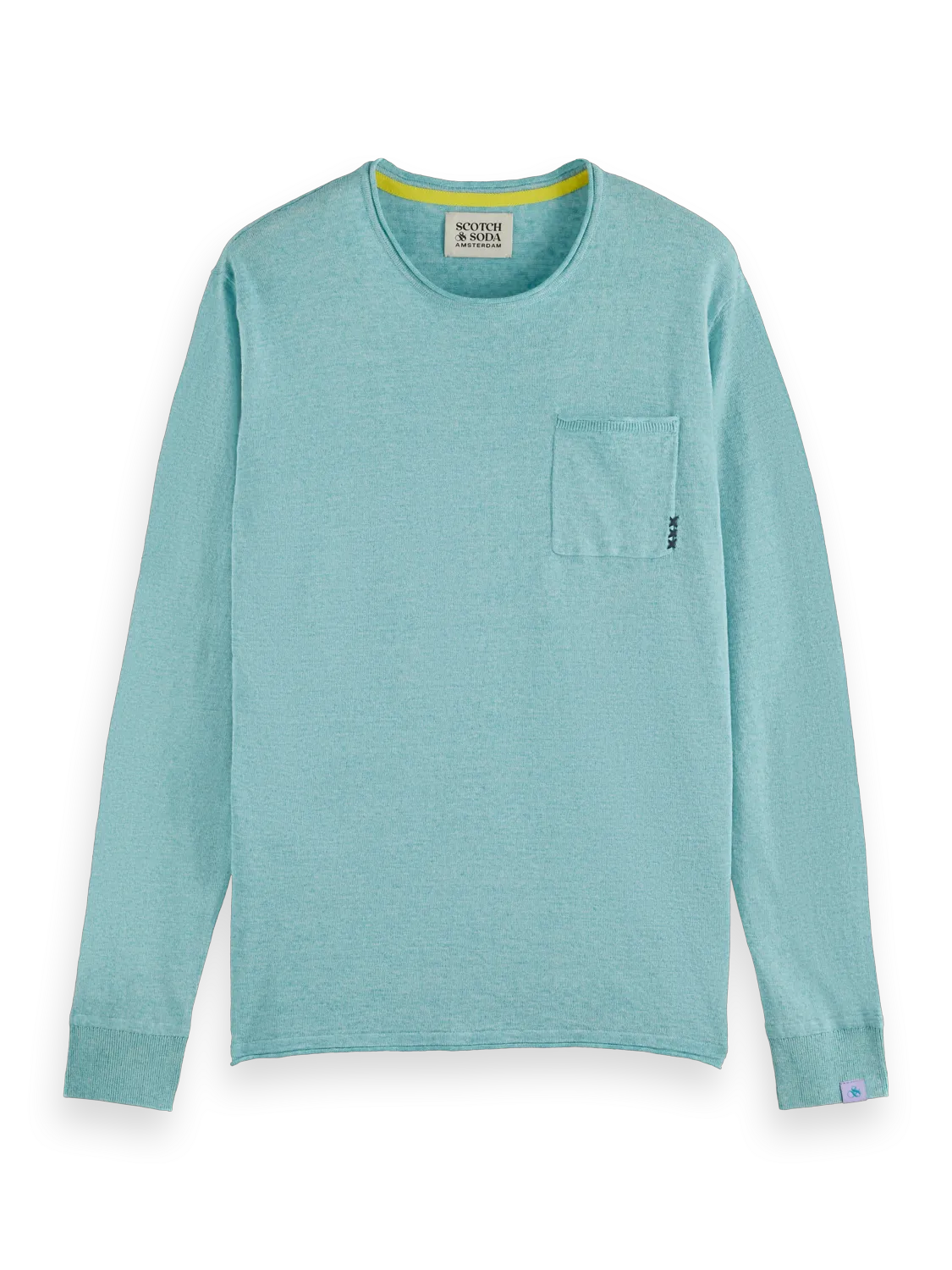 Linen-Blend Jumper