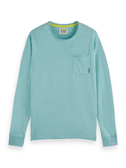 Linen-Blend Jumper