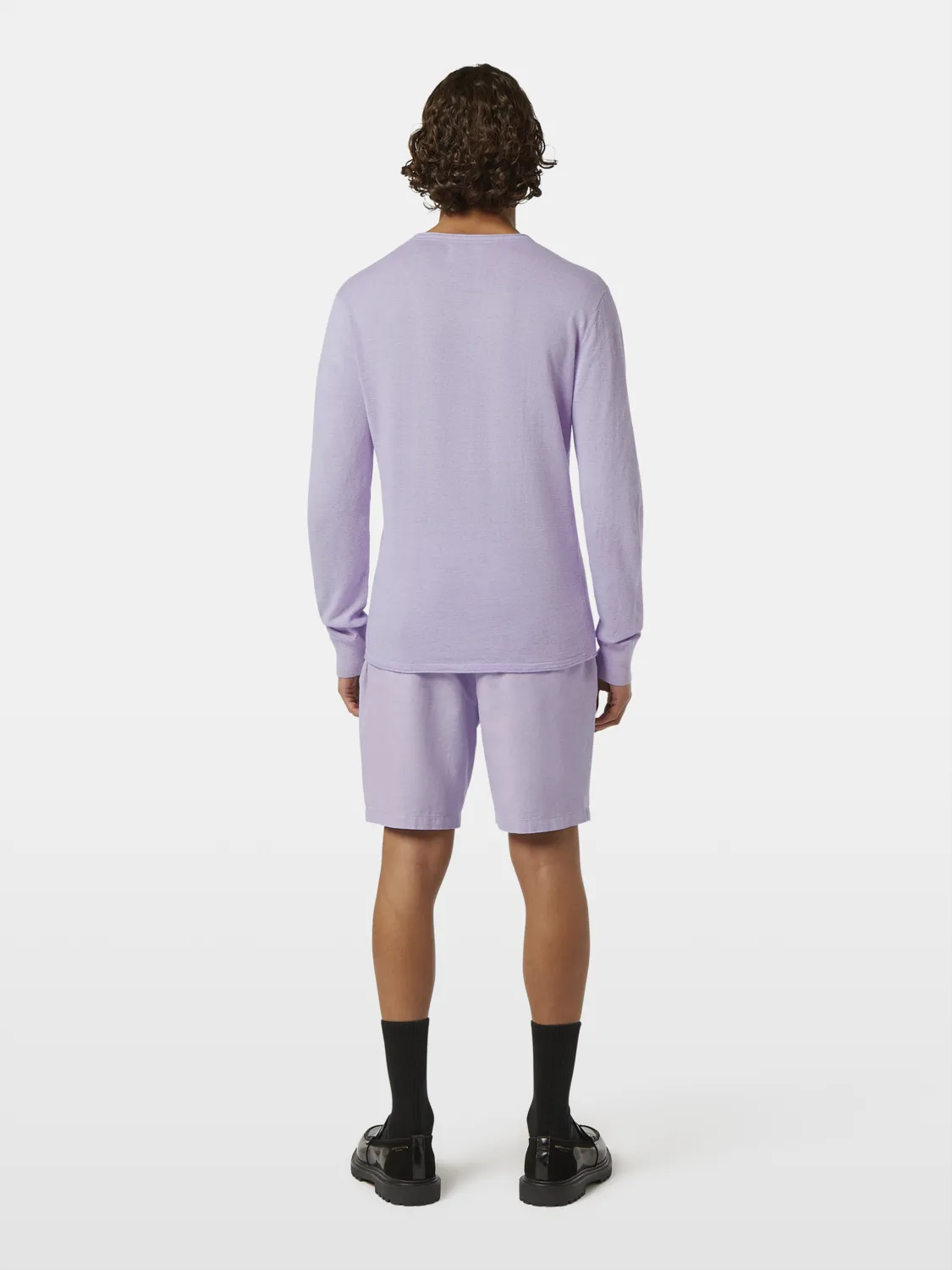 Linen-Blend Jumper
