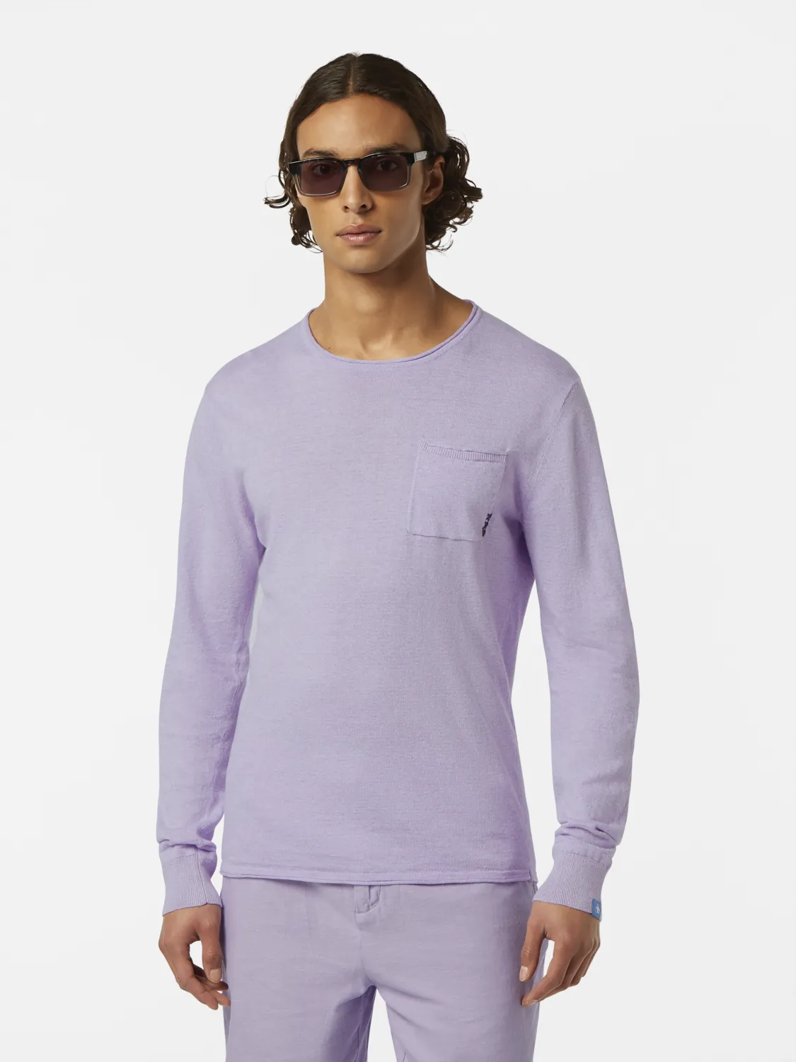 Linen-Blend Jumper