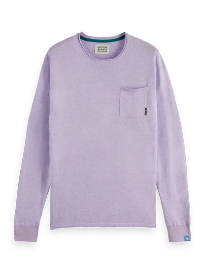 Linen-Blend Jumper