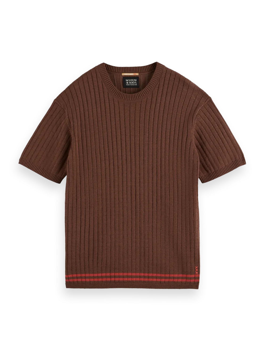 Structured Knit T-Shirt