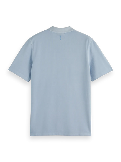 Washed Chest Pocket Relaxed-Fit Polo