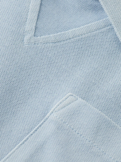 Washed Chest Pocket Relaxed-Fit Polo