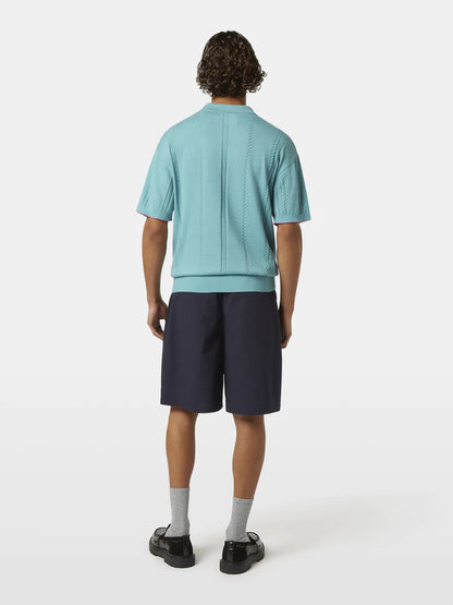 Relaxed Fit Knit Polo