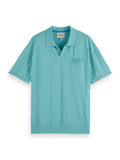 Relaxed Fit Knit Polo