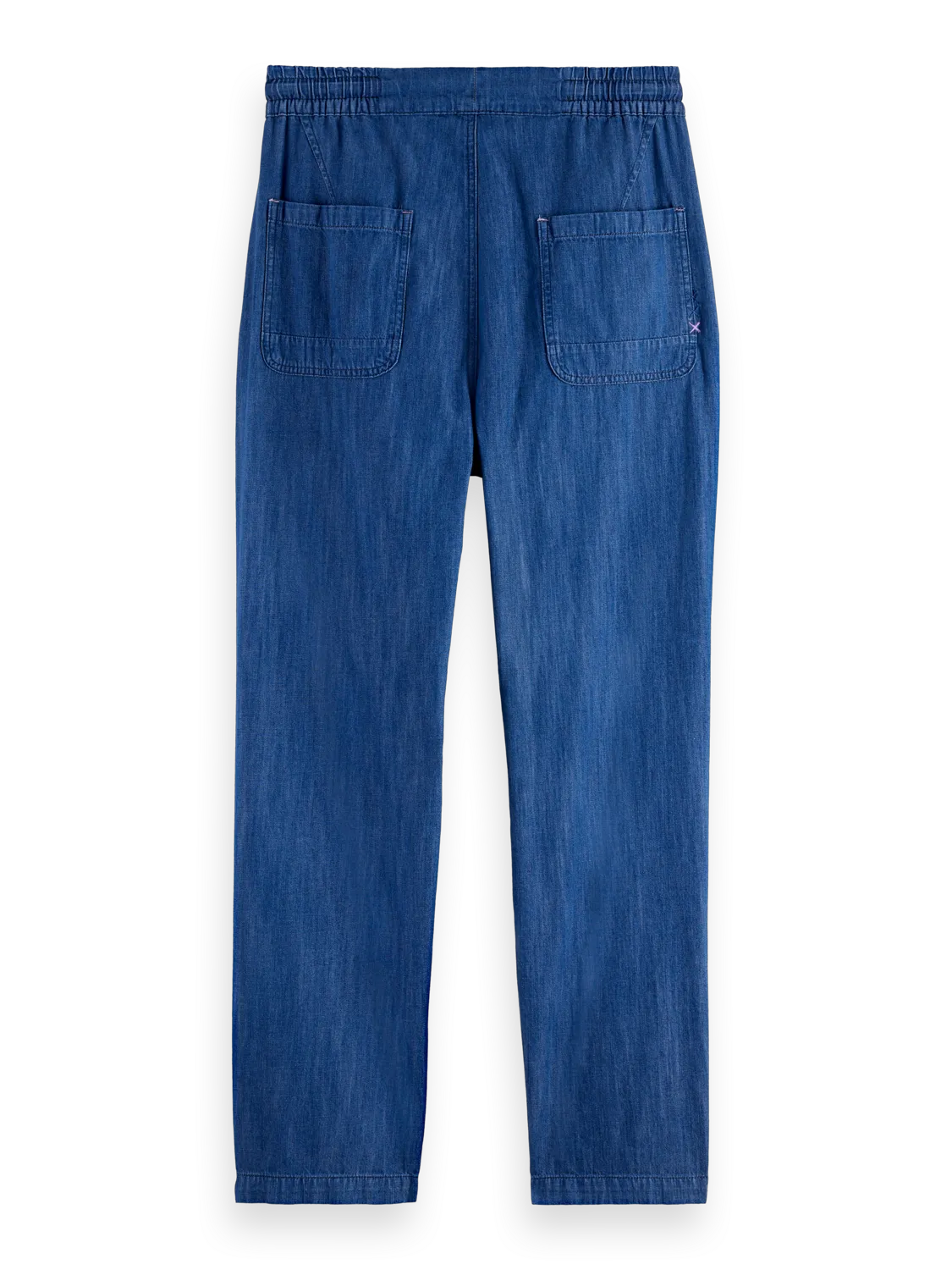 Sporty Lightweight Denim Beach Pant