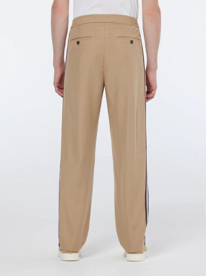 Tape-Trimmed Tailored Straight Fit Jogger